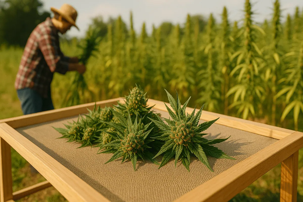 Comment la fleur CBD est-elle cultivée, récoltée et préparée ?