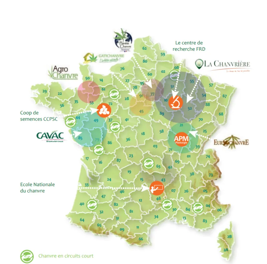 La culture du chanvre en France
