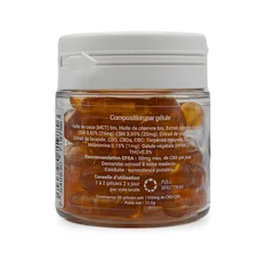 Gélule CBD 1500mg + Mélatonine - Sommeil 💤 — comestible au CBD — vue 3 sur 4