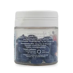 Bonbons CBD 1400mg + Mélatonine - Fruits rouges 🫐 — comestible au CBD — vue 4 sur 4