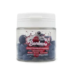 Bonbons CBD 1400mg + Mélatonine - Fruits rouges 🫐 — comestible au CBD — vue 3 sur 4