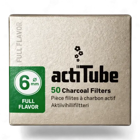 Filtres charbon 6mm ACTITUBE