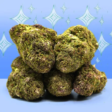 Northern Lights — fleur de CBD greenhouse — vue principale