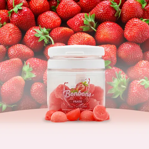 Bonbons CBD 1400mg - Fraise 🍓 — comestible au CBD — vue principale