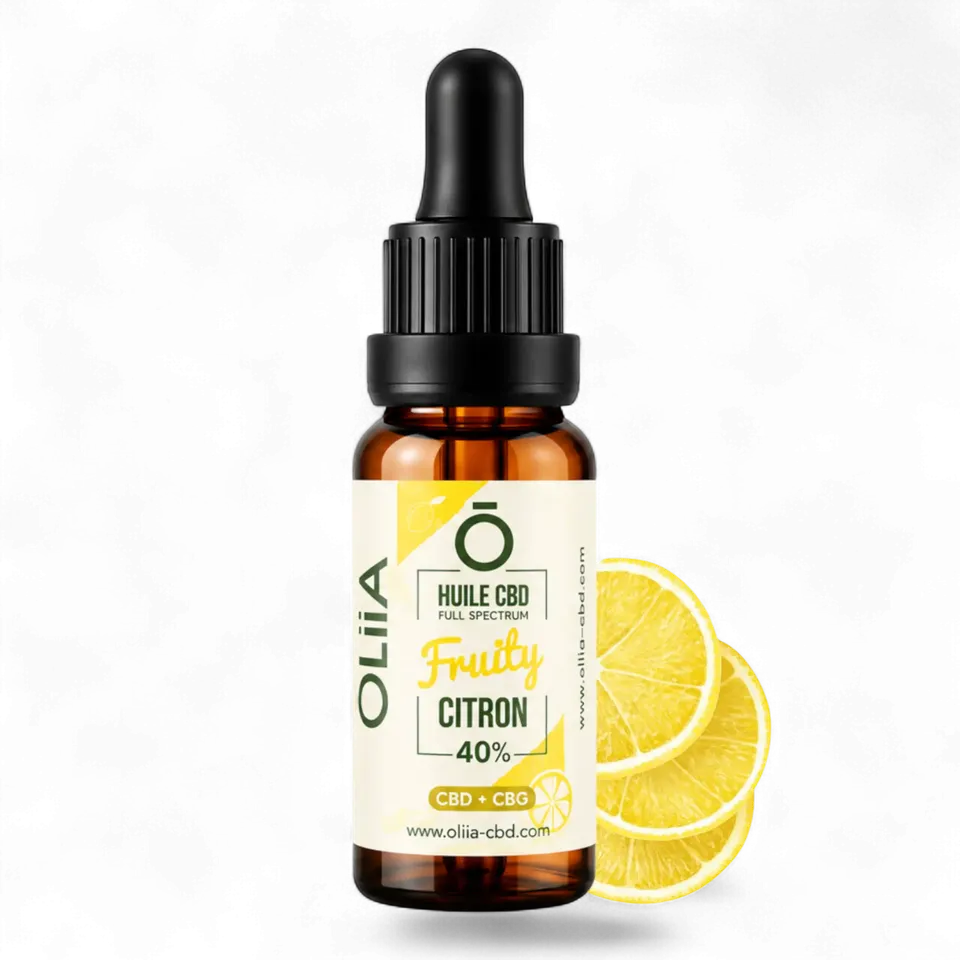 Huile Cbd 40 Citron