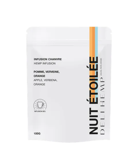 Infusion Chanvre - Nuit étoilée 🌌 — comestible au CBD — vue principale