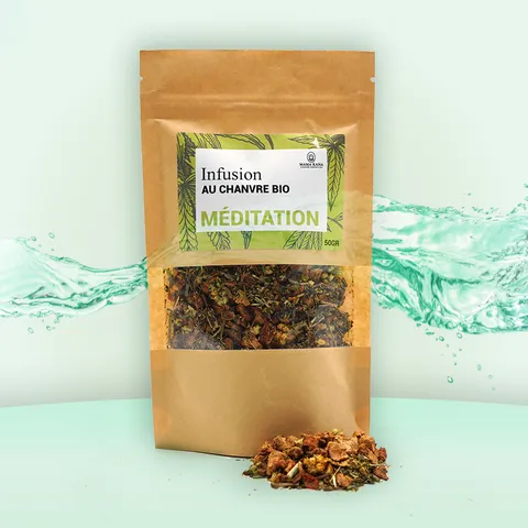 Infusion CBD - Meditation 🧘 — comestible au CBD — vue principale