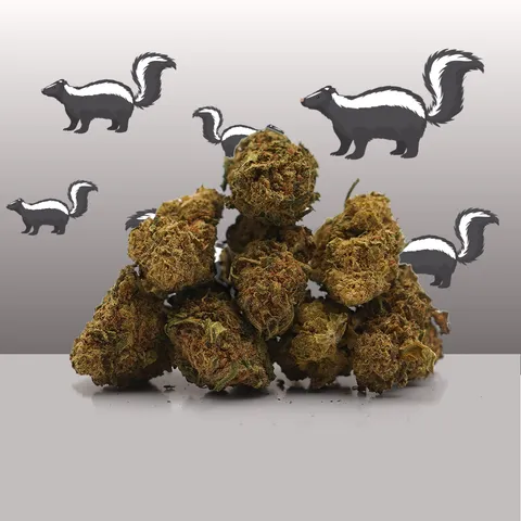 Super Skunk Small Buds — fleur de CBD — vue principale